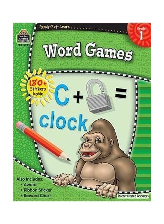 Ready-Set-Learn: Word Games Grd 1 paperback english - 01032018  - Image 1