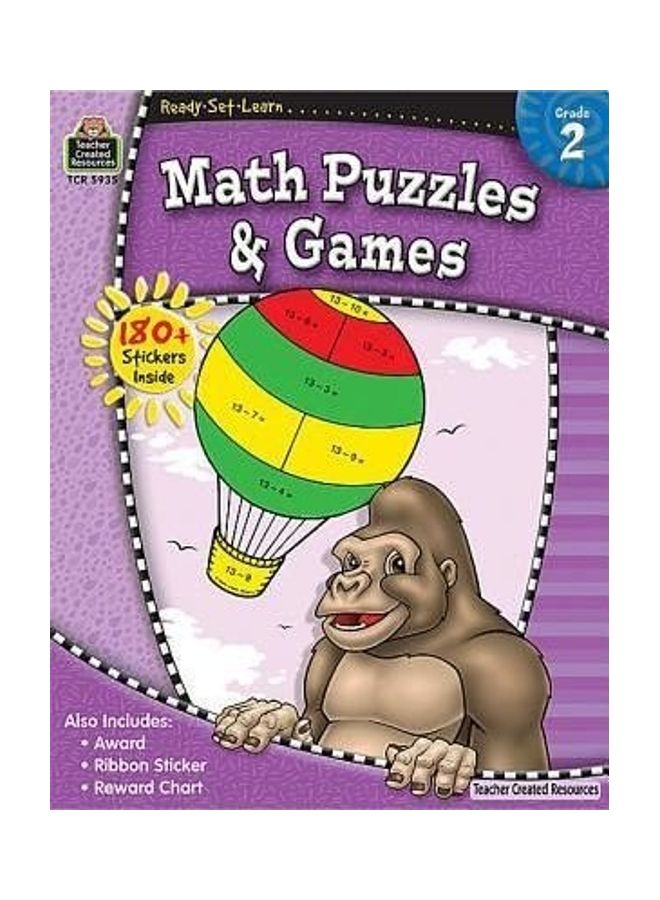 Ready-Set-Learn: Math Puzzles and Games Grd 2 english 01032018  - Image 3