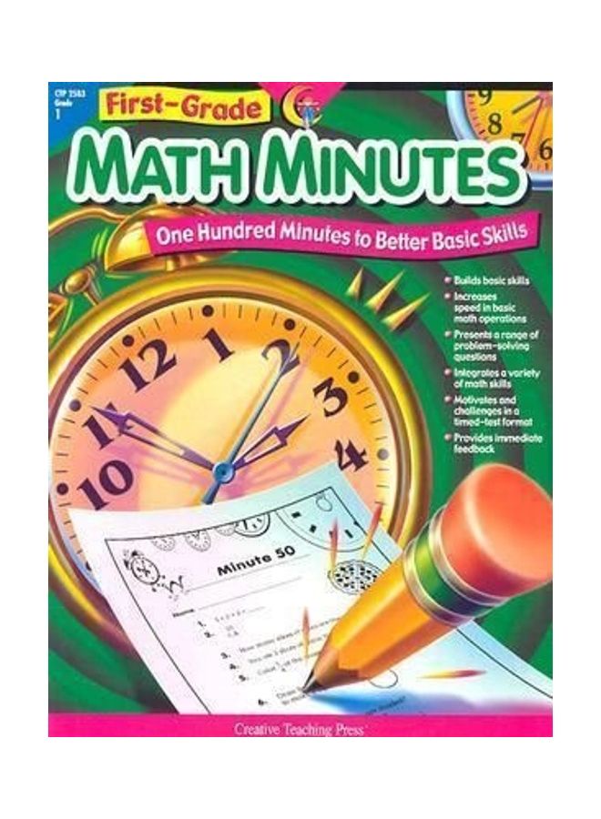 1st-Grade Math Minutes Paperback English by Kim Cernek - 1/3/2018 - Image 2