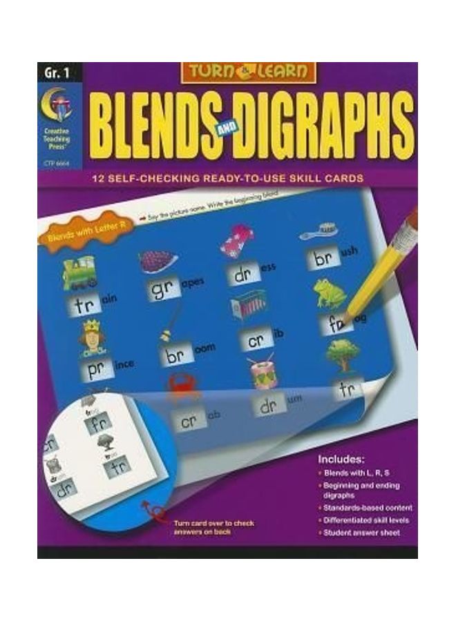 Blends and Digraphs : Grade 1 Paperback English by Jennifer Geck Taylor - 01032018 - Image 2