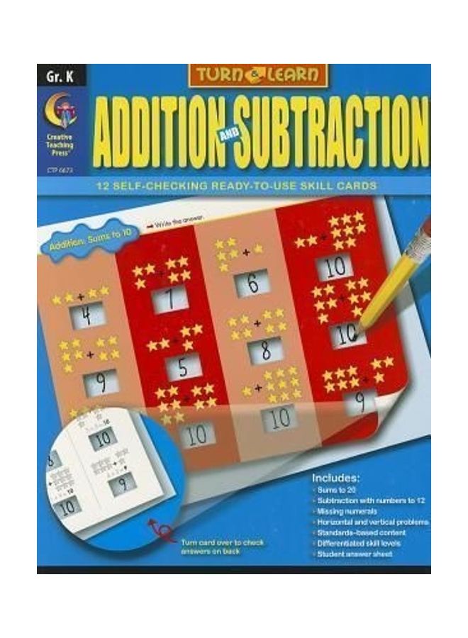 Addition and Subtraction : Grade K Paperback English by Jennifer Geck Taylor - 01032018 - Image 3