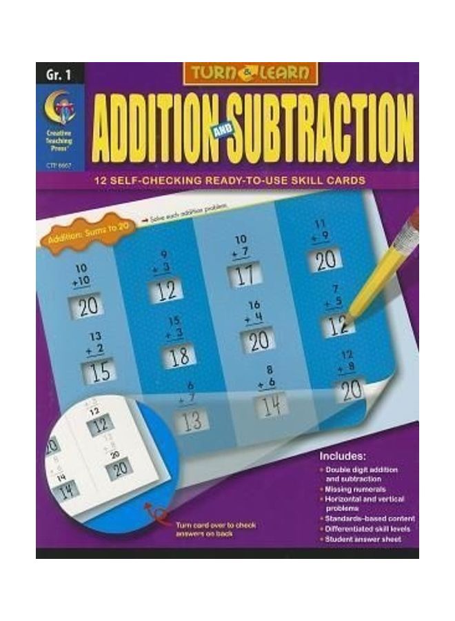 Addition and Subtraction : Grade 1 Paperback English by Jennifer Geck Taylor - 01032018 - Image 1