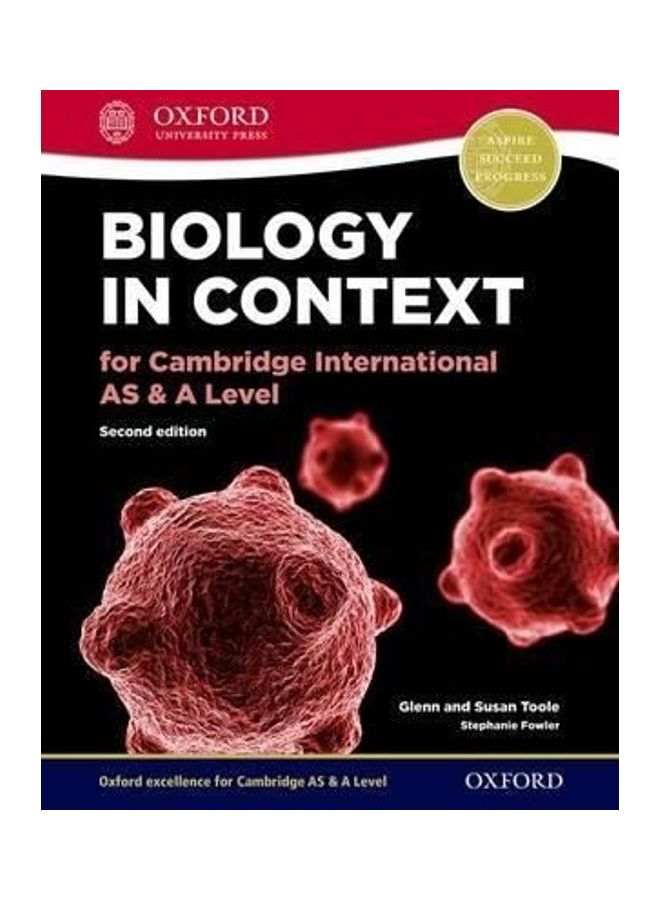 Biology in Context for Cambridge AS & A Level Student Book Paperback by Glenn Toole - 01032018  - Image 1