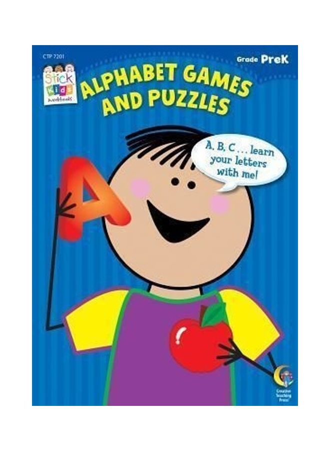 Alphabet Games and Puzzles, Grade PreK paperback english - 1/3/2018  - Image 3