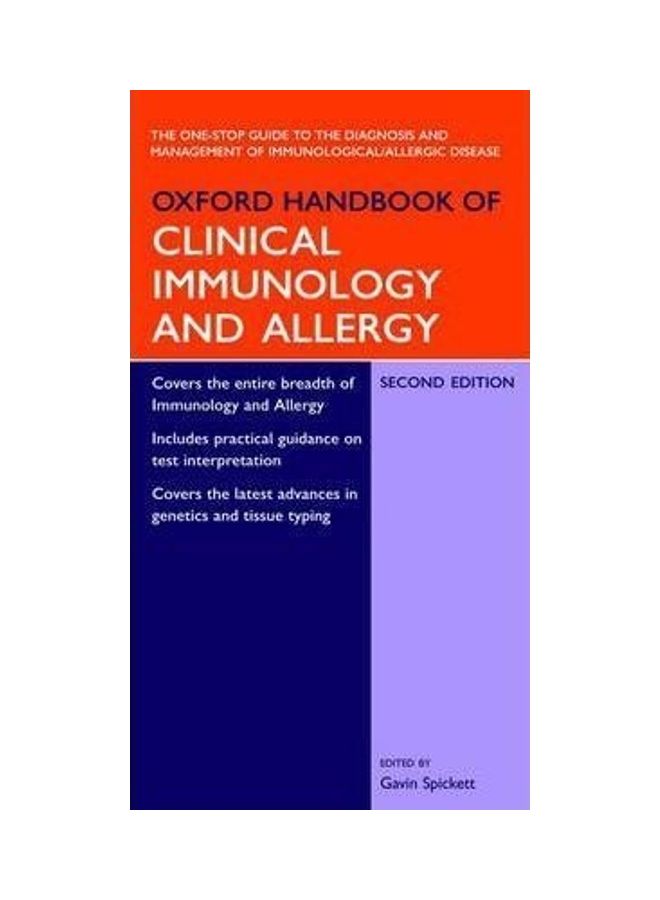 Oxford Handbook of Clinical Immunology and Allergy Paperback English by Gavin Spickett - 01032018 - Image 2