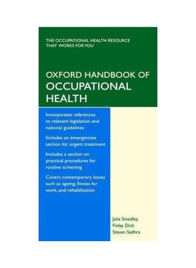 Oxford Handbook Of Occupational Health Paperback English by Julia Smedley - 1032018 - Image 2