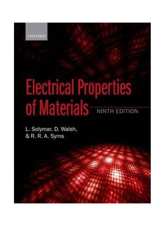 null - Electrical Properties of Materials Paperback English by Laszlo Solymar - 01032018 - Image 1