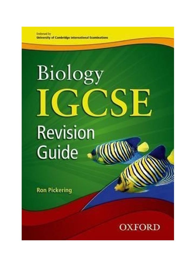 Cambridge Biology IGCSE Revision Guide Paperback English by Ron Pickering - 1/3/2018 