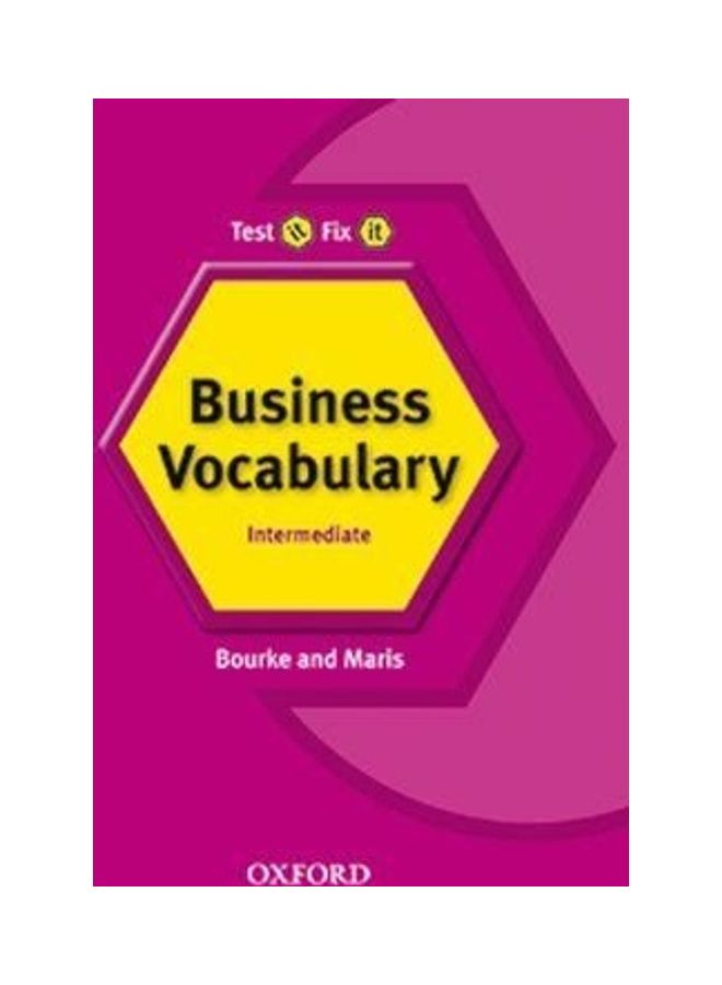 Test It Fix It Business Vocabulary Paperback English by Kenna Bourke - 01032018 - Image 1