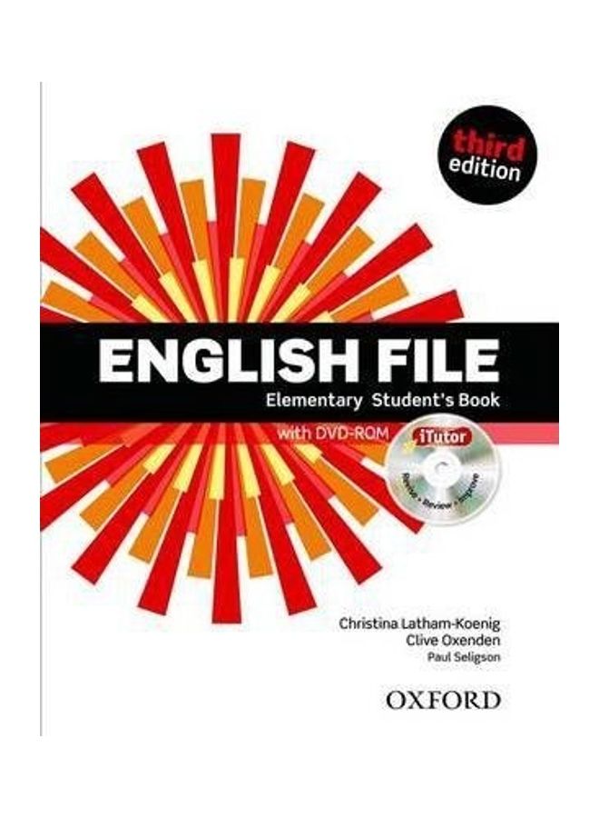 English File Third Edition: Elementary: Student'S Book With Itutor : The Best Way To Get Your Students Talking Paperback English by Clive Oxenden - 43103  - Image 2