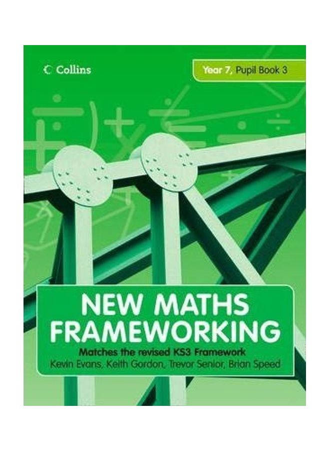 New Maths Frameworking Paperback English by Kevin Evans
