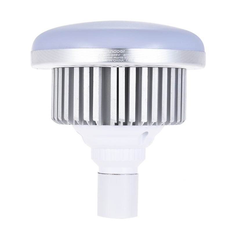 ANDOER E27 Energy Saving LED Bulb Lamp Soft Daylight for Photo Studio White  - Image 1