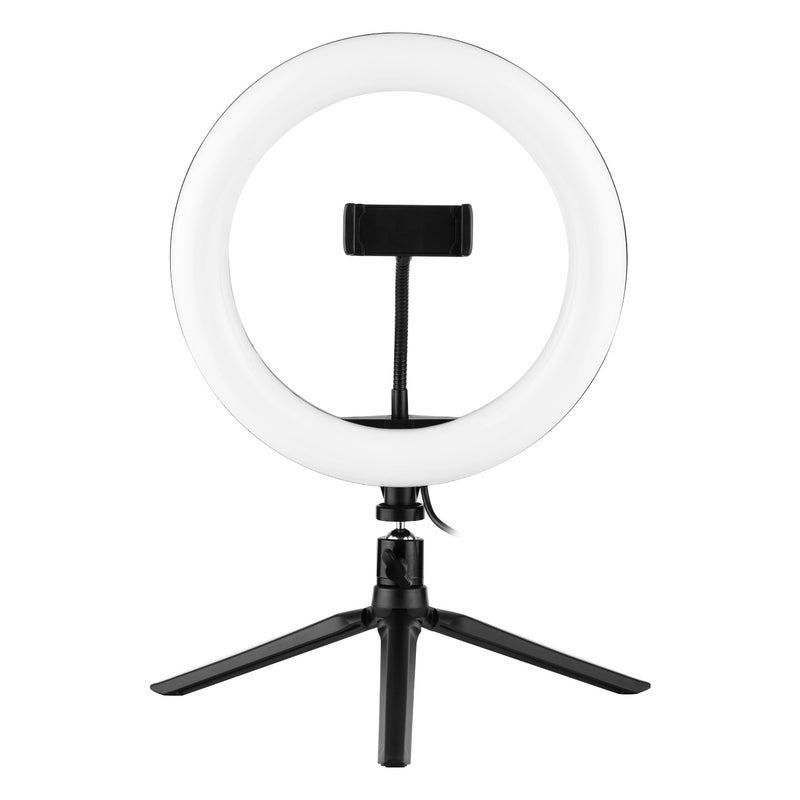 10 Inch RGB Colorful LED Ring Light Photography Lamp White/Black - Image 3