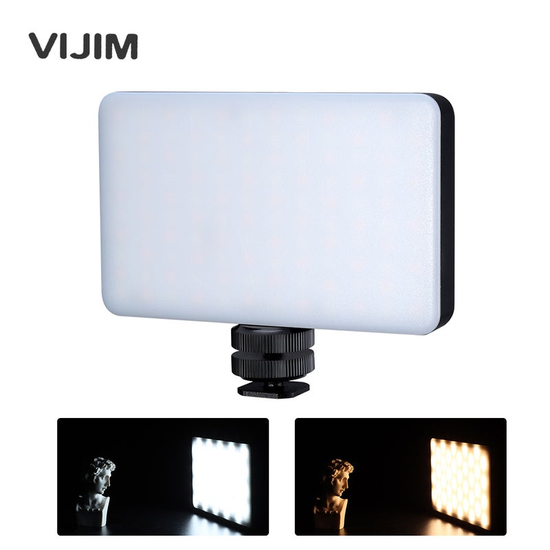 VL120 Bi-color Temperature Mini LED Video Light Black/white - v1602647120/N40984358A_1