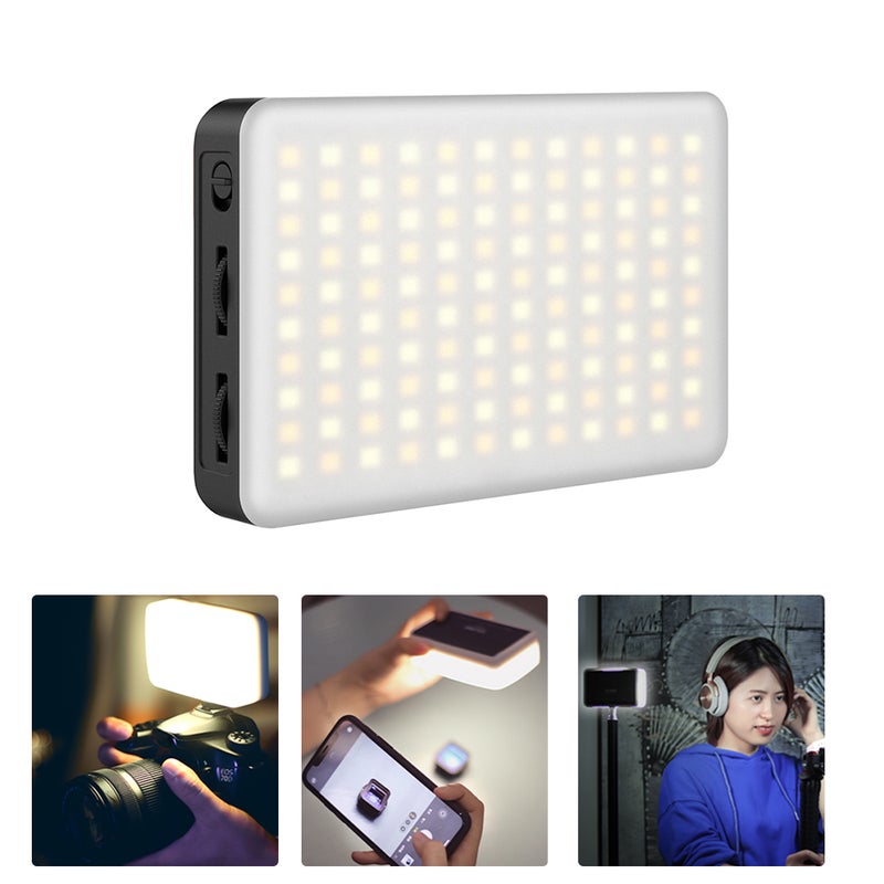 VL120 Bi-color Temperature Mini LED Video Light Black/white - v1602647120/N40984358A_3