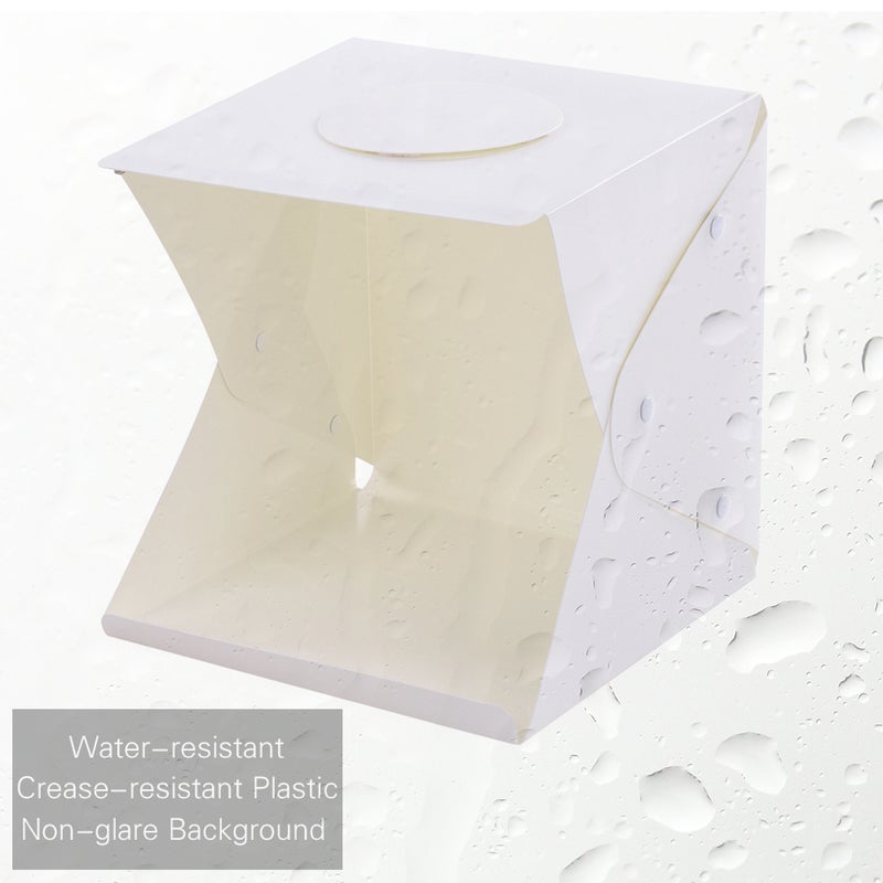 Generic - Photography Lightbox Studio Soft Box Light Tent Cube With Four Backdrops White - Image 1