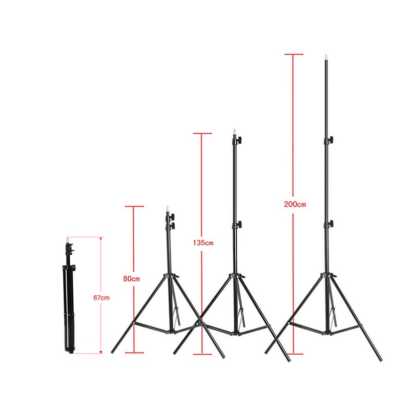 ANDOER - Photography Studio Cube Umbrella Softbox Light Lighting Tent Kit Black - Image 1