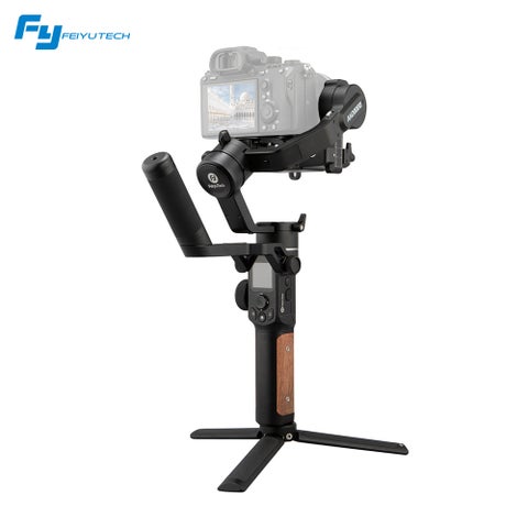 AK2000S 3-Axis Handheld Gimbal Stabilizer Lightweight Portable Torsion Brushless Vlog Gimbal with LCD Touchpanel Multicolour