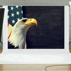 Generic Flag Brick Wall Photography Background Multicolour  - Image 3
