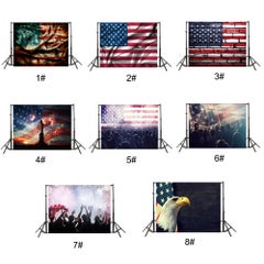 Generic Flag Brick Wall Photography Background Multicolour  - Image 4