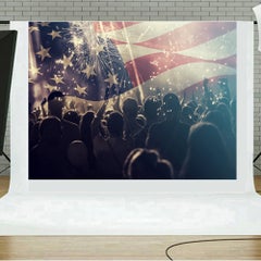 Generic Flag Brick Wall Photography Background Multicolour  - Image 3