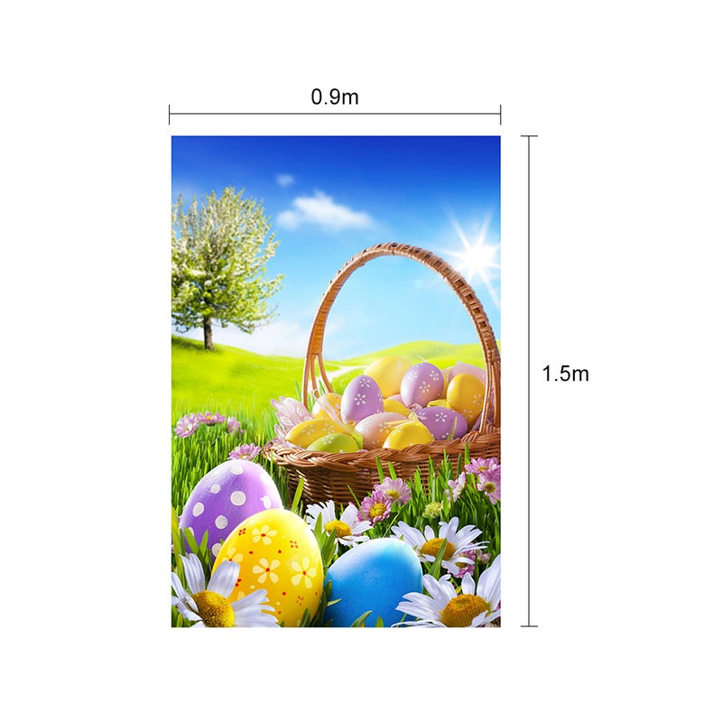 خلفية تصوير فوتوغرافي بتصميم بيض متعدد الألوان - Image 1