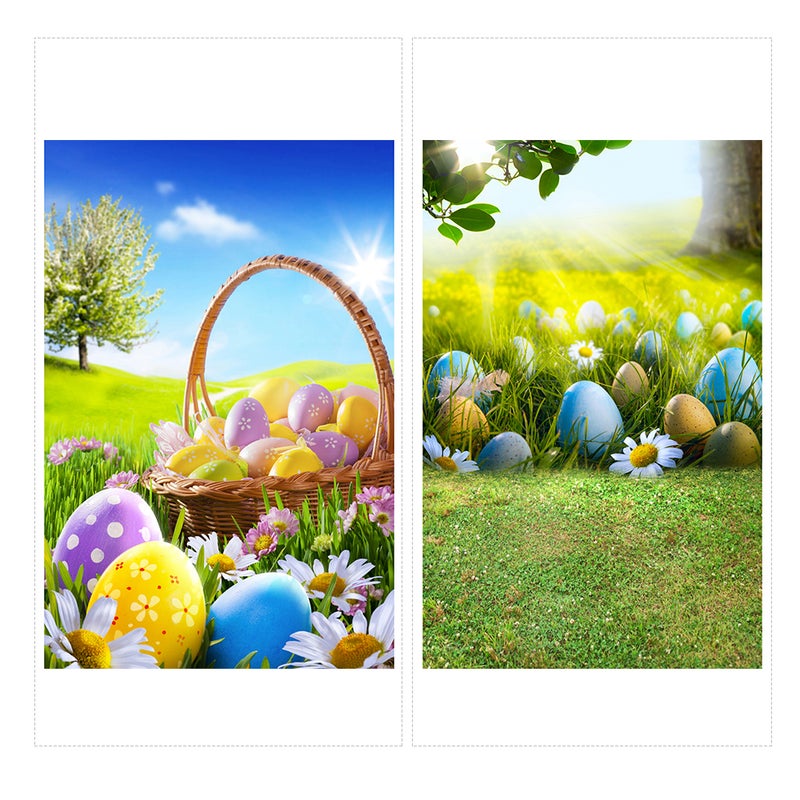 خلفية تصوير فوتوغرافي بتصميم بيض متعدد الألوان - Image 3