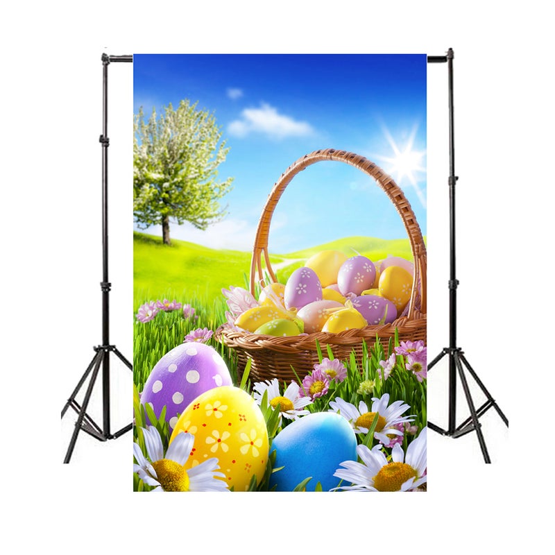 خلفية تصوير فوتوغرافي بتصميم بيض متعدد الألوان - Image 5