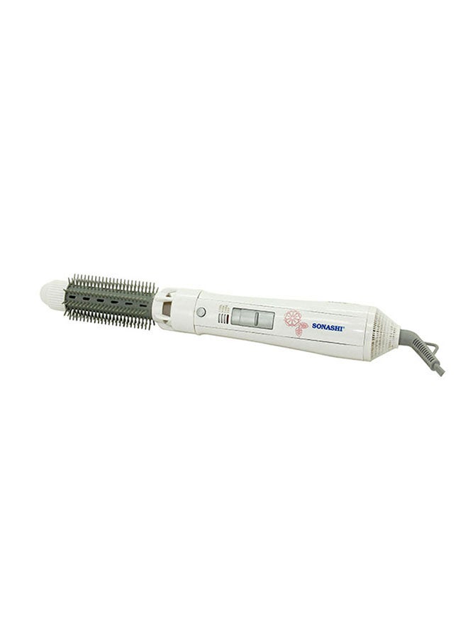 SONASHI - 7-in-1 Hair Styler 550W with Detachable Brushes | Cool/High/Care/Off Setting | Featured with 360°C Swivel Cord And Overheat Protection | Elegant Design with Salon-quality Results White/Grey - Image 1