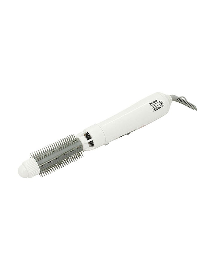 SONASHI - 7-in-1 Hair Styler 550W with Detachable Brushes | Cool/High/Care/Off Setting | Featured with 360°C Swivel Cord And Overheat Protection | Elegant Design with Salon-quality Results White/Grey - Image 1