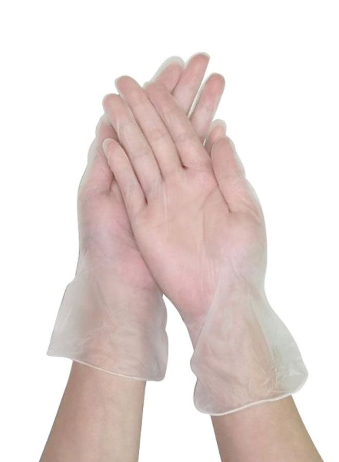 100-Piece Thicken Disposable Waterproof Gloves 27*8*27cm - Image 1