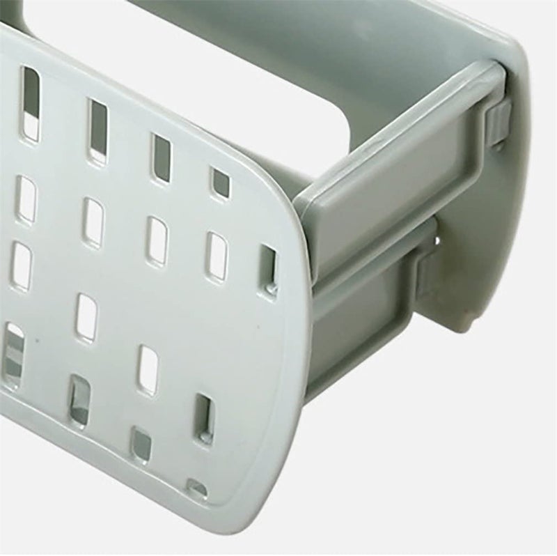 Wall Mounted Shoe Organizer Grey 14.5 x 27.7cm - Image 2