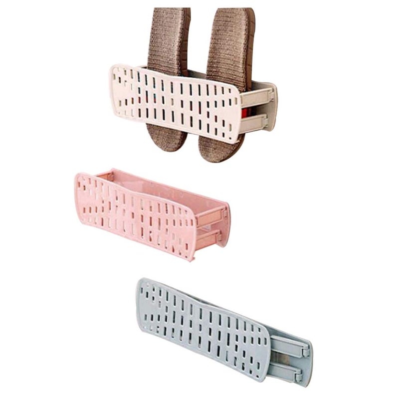 Wall Mounted Shoe Organizer Grey 14.5 x 27.7cm - Image 4