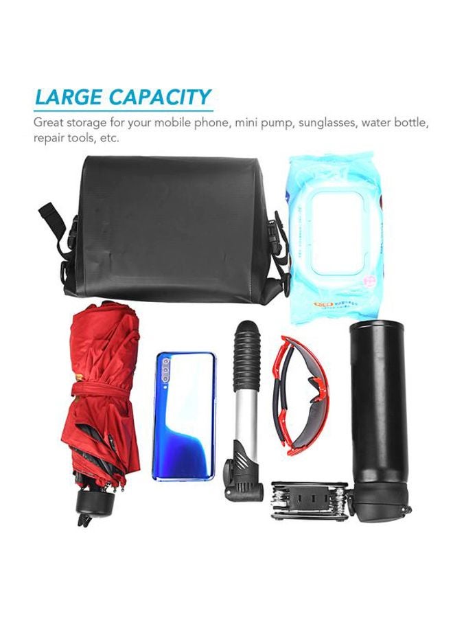 Generic Waterproof Bike Handlebar Insulated Cooler Bag 20x18.5x9cm  - Image 4