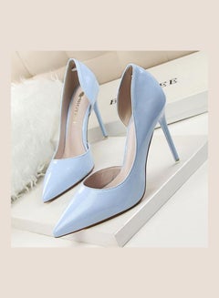 Generic High Heel Ladylike Pumps Sky Blue 