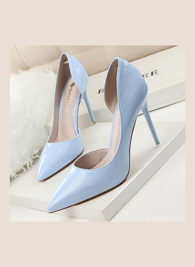 High Heel Ladylike Pumps Sky Blue 