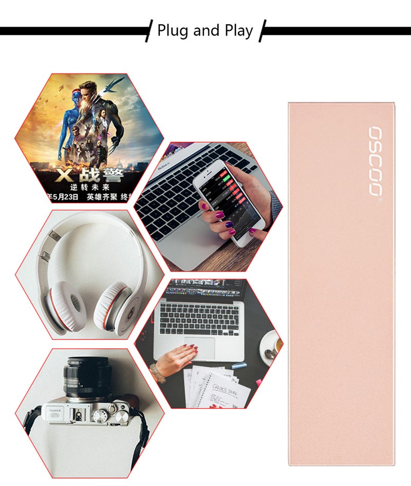 OSCOO - USB Type-C 3.1 External SSD 60.0 GB - Image 1