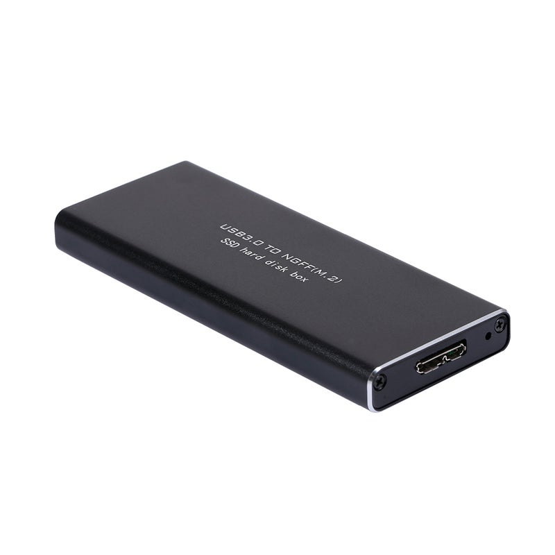 M.2 NGFF to USB3.0 SSD Adapter External Hard Disk Case Multicolour - Image 1