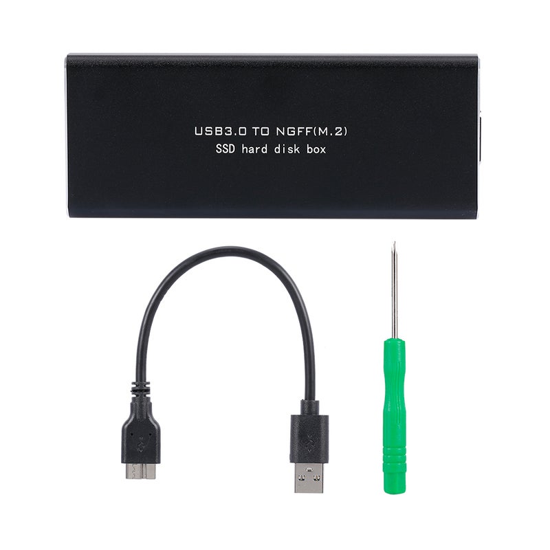 M.2 NGFF to USB3.0 SSD Adapter External Hard Disk Case Multicolour - Image 4