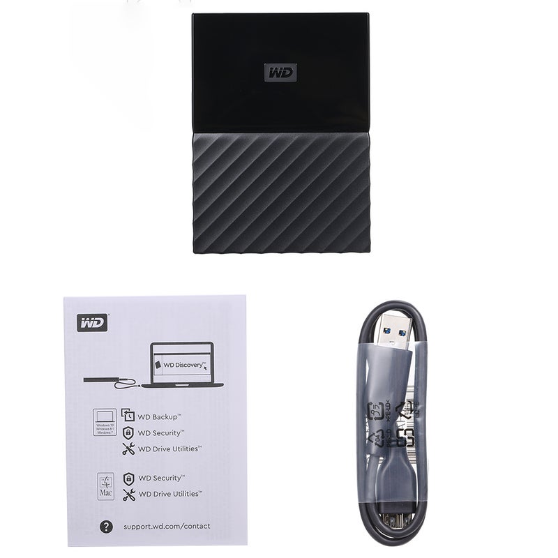 WD - Portable My Passport External Hard Drive Disk Multicolour - Image 1