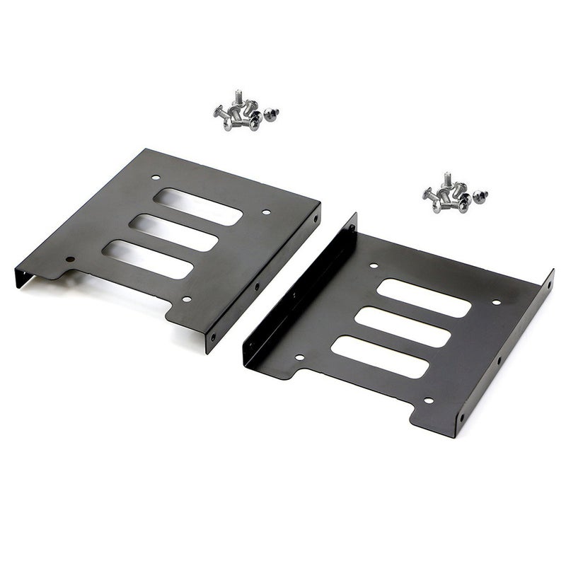 Generic - Dock Case Caddy Mounting Bracket Hard Drive Holder For PC Black - Image 1