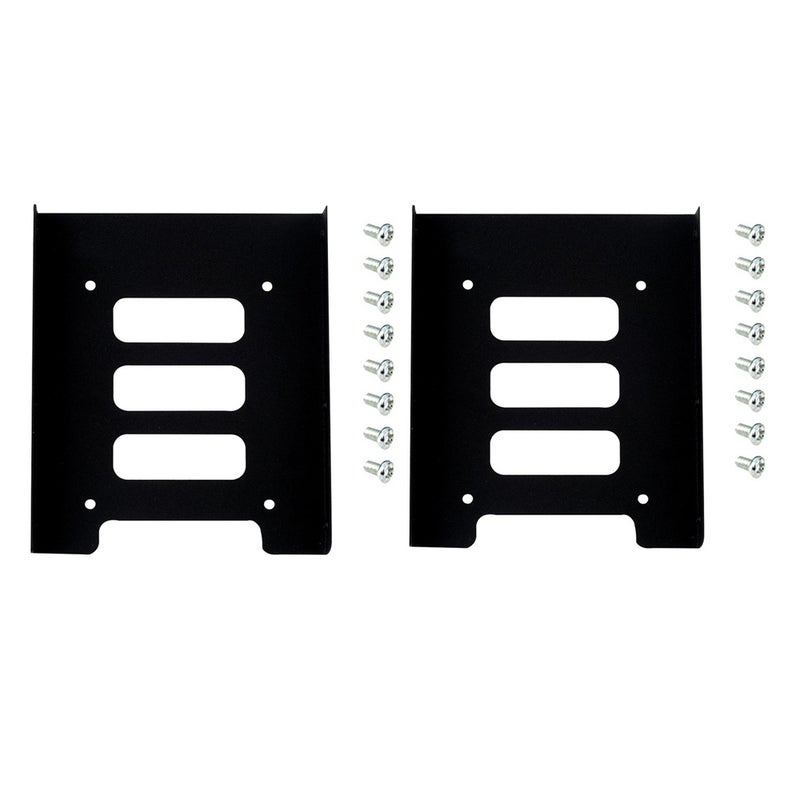 Generic - Dock Case Caddy Mounting Bracket Hard Drive Holder For PC Black - Image 1
