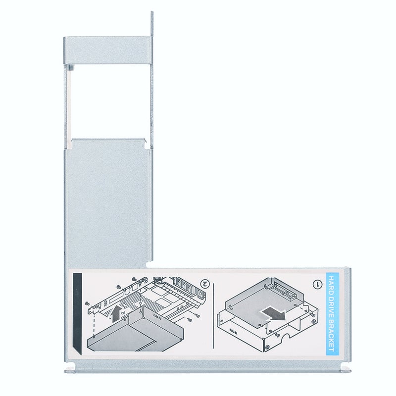 Generic 3.5" to 2.5" Adapter Hard Drive Tray Caddy Bracket for Dell F238F White  - Image 5