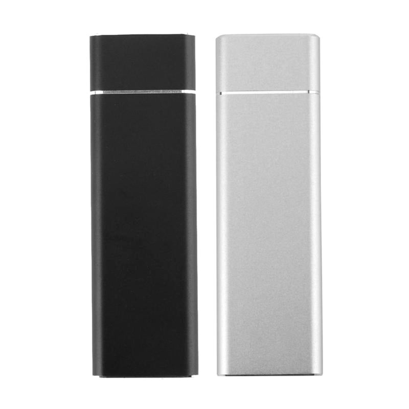 USB 3.1 Type-C Converter Adapter Enclosure Case M2 SSD Hard Disk Silver