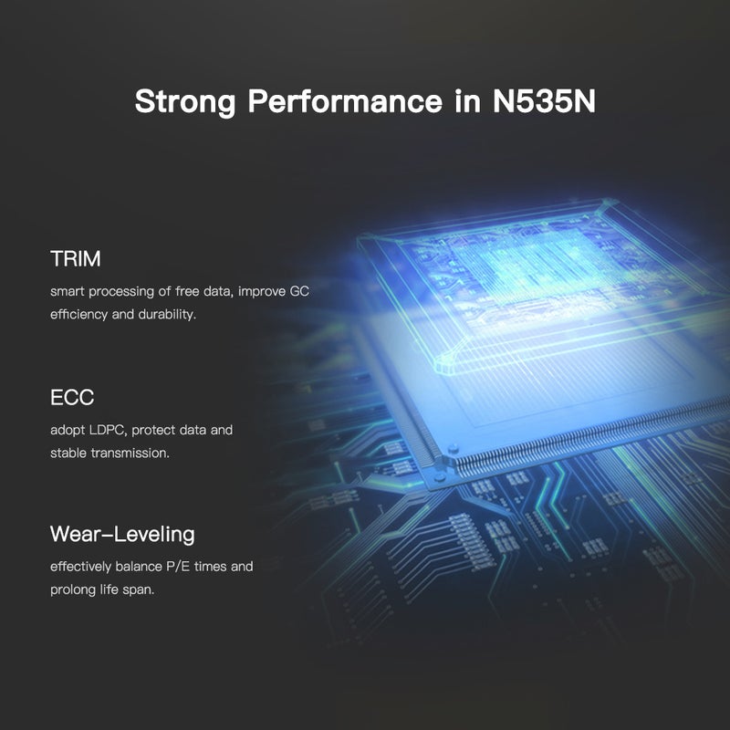 Netac N535N M.2 2280 SATAIII PCIe Gen3 3D MLC/TLC NAND Flash Hard Drive 240.0 GB  - Image 4
