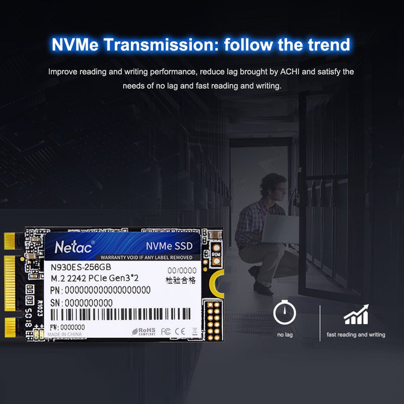 Netac PCIe 3D MLC/TLC NAND Flash Hard Drive 256 GB  - Image 4