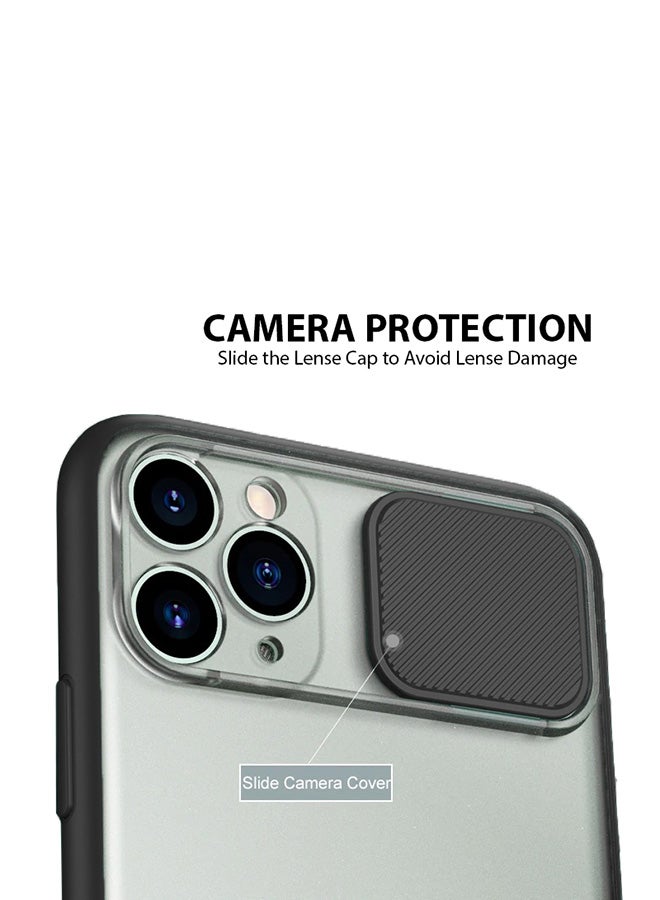 Wtech Shockproof Reinforced Corners Slim Lightweight Soft Shell Back Cover For Apple iPhone 11 Pro Max Black - Image 5