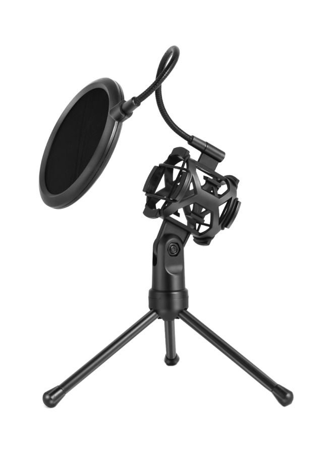 Yanmai - Detachable Desktop Microphone Tripod Black - Image 1