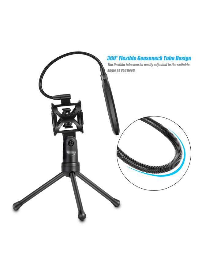 Yanmai - Detachable Desktop Microphone Tripod Black - Image 1