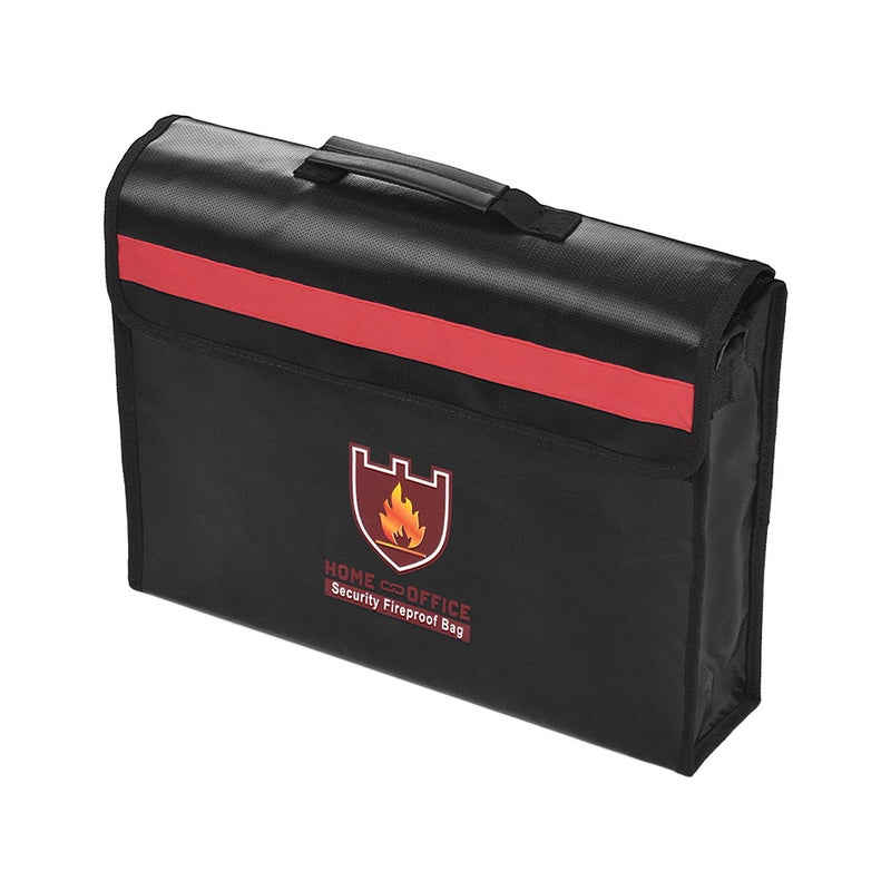 Generic Fireproof Document Bag Black  - Image 5